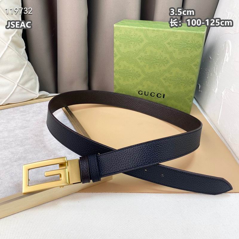 Gucci belt 35mmX100-125cm 8L02